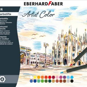 Eberhard Faber színesceruza 24Db-Os Fém Dobozban ARTIST COLOR