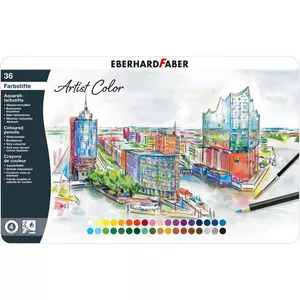 Eberhard Faber színes ceruza 36Db-Os Aquarell  Fém Dobozban ARTIST COLOR