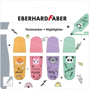 Eberhard Faber Szövegkiemelő készlet 4db-os ANIMAL mini pasztell 551415