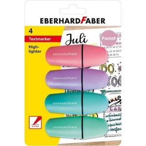 Eberhard Faber szövegkiemelő Készlet 4Db-Os Mini Pasztell Bl. 