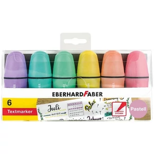 Eberhard Faber szövegkiemelő Készlet 6Db-Os Mini Pasztell