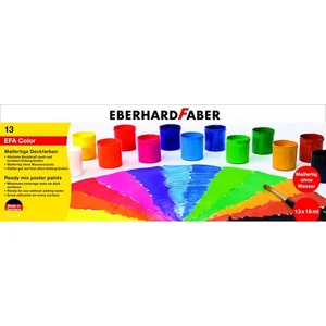 Eberhard Faber tempera 13x18ml-es tégelyes E575613
