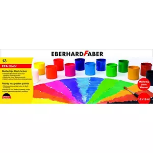 Eberhard Faber tempera 13x18ml-es tégelyes E575613