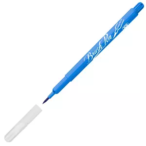 Ecsetiron Brush Pen ICO kék - 50 marker, filctoll, ecsetfilc