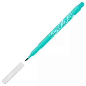 Ecsetiron Brush Pen ICO türkiz zöld - 44 marker, filctoll, ecsetfilc