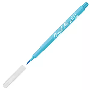 Ecsetiron Brush Pen ICO türkizkék - 52 marker, filctoll, ecsetfilc