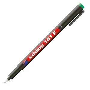 Edding 141F zöld OHP permanent alkoholos marker 0,6mm filc, marker