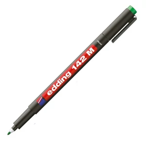 Edding 142M zöld OHP permanent alkoholos marker 1mm filc, marker