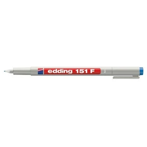 Edding 151F kék OHP nem permanent marker filc, marker