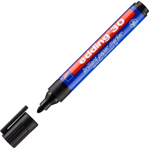 Edding 30 marker permanent Pigment Fekete