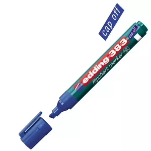 Edding 383 Flipchart marker kék kerek hegyű 1,5-5mm Flipchart marker Edding 380