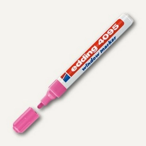 Edding 4095 krétamarker neon rózsaszín 4-15mm vágotthegyű Üvegreíró marker Edding 4095 