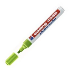 Edding 4095 krétamarker világoszöld 4-15mm kerek hegyű Üvegreíró marker Edding 4095 