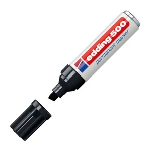 Edding 500 fekete vágott pemament alkoholos marker 2-7mm alkoholos-marker 2-7mm