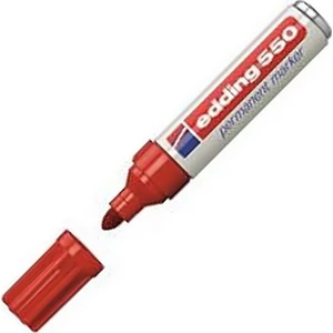 Edding 550 piros pemament marker