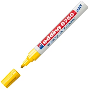 Edding 8750 lakkmarker kerek hegyű ipari lakkmarker sárga