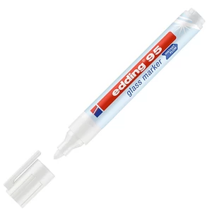 Edding 95 ABLAK MARKER GLASS üveg MARKER fehér D10 kerek hegyűvonalvastagság:2-3mm