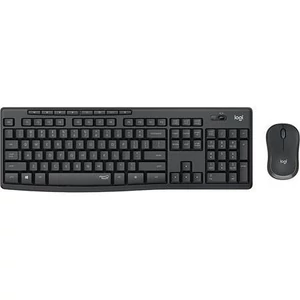 Egér- és billentyűzet készlet vezeték nélküli USB LOGITECH MK295 grafitszürke