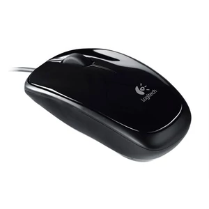 Egér Logitech M185 piros vezetéknélküli, optikai, USB közepes méret