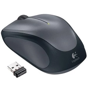 Egér LOGITECH vezeték nélküli, optikai, USB M235 szürke