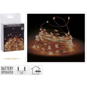 Égősor fényfűzér 100 led középfehér beltéri kpm