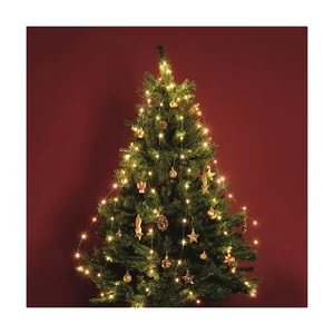 Égősor fényfűzér 20 LED Micro LEDes fényfűzér köteg 6fűzér/20led melegfehér, kültéri 1,9m