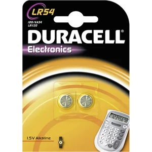Elem duracell LR54 1,5V 2db/csomag