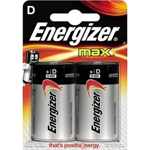 Elem Energizer MaxLR20 tartós góliát elem bl/2