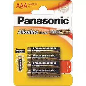 Elem Panasonic mikro Alkaline Power AAA 4db