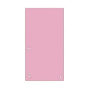 Elválasztócsík karton Donau 235x105mm rózsaszín 100ív/csom Iratrendezés DONAU 8620100-16PL