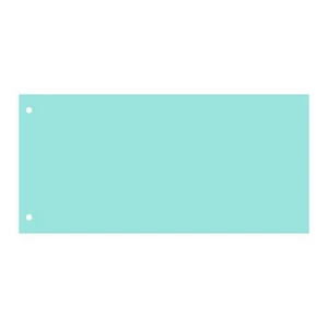 Elválasztócsík karton Victoria 235x105mm kék 50ív/csom Iratrendezés Victoria