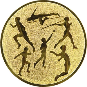 Érembetét atlétikai arany, ezüst, bronz