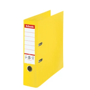 Iratrendező Esselte STANDARD PLUS VIVIDA A4 80mm élvédős sárga Esselte
