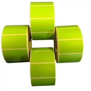 Etikett thermo 25x45mm 1000 etikett/tekercs zöld