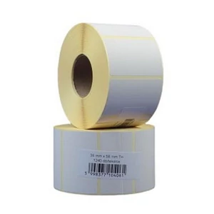 Etikett thermo BIZERBA mérlegcímke 38x58mm 1240 etikett/tekercs