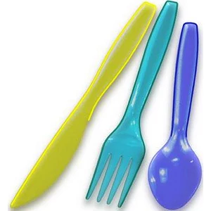 Party evőeszközkészlet vegyes színekben
