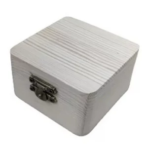 Fa doboz natúr 8x8x4,5cm
