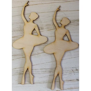 Fa figura balerina táncos 2db/cs