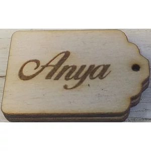 Fa figura kísérő tábla 'Anya' 10db/cs