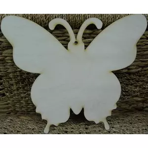 Fa figura lepke natúr pillangó 27x24cm