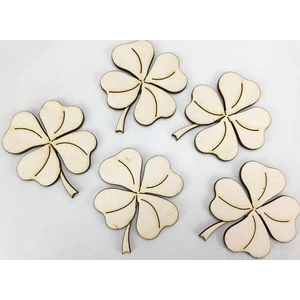 Fa figura lóhere rajzos 5, 5cm 5db/cs
