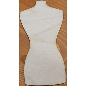 Fa figura próbabábu 7x15cm