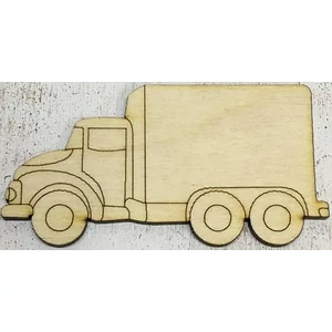 Fa figura teherautó 9, 5x5cm