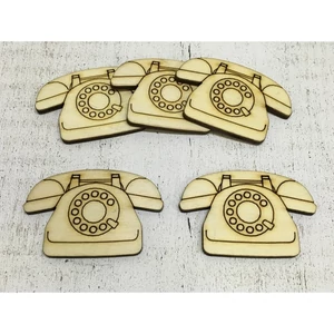 Fa figura telefon telefon 4cmx6cmx3mm 5db/cs