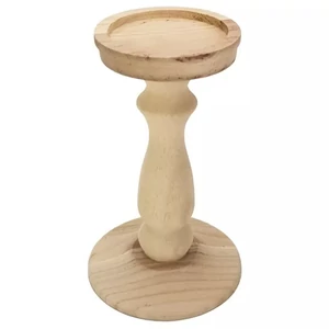 Fa natúr  gyertyatartó Goya 21cm