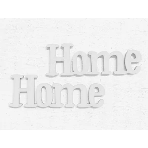 Fatábla felirat Home fehér 2db/cs
