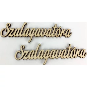 Fatábla felirat Szalagavatóra 43x145x3mm 2db/csomag