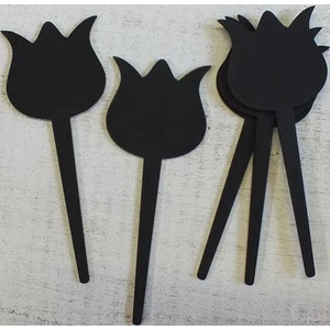 Fa tulipán tulipán tábla beszúrós 18cmx7cmx3mm 5db/cs