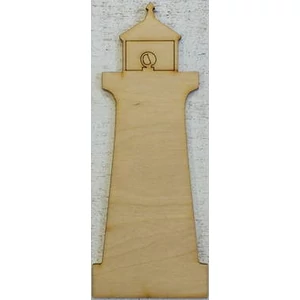 Fa világítótorony 7x18cm
