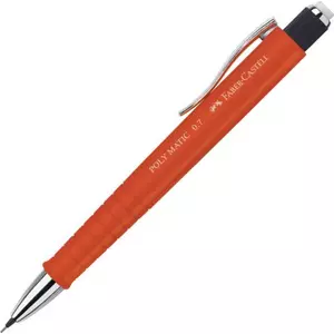 Faber-Castell nyomósiron 0,7 POLY MATIC 0,7mm - narancs Mechanikus ceruza 133314